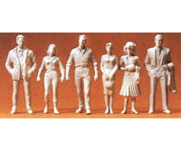 Preiser G 45178 Unpainted Figures -- Passers-By