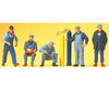 Preiser Ho 10535 United States Railroad Workers -- With Welding Equipment Pkg(5) Figures