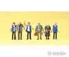 Preiser Ho 10544 Passengers -- Travelers Aid Personnel W/Elderly Pkg(6) Figures