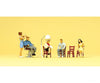 Preiser Ho 10569 Working People -- At The Hairdresser Pkg(5) Figures