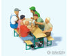 Preiser Ho 10703 Friends Having A Drink -- Pkg(6) Figures