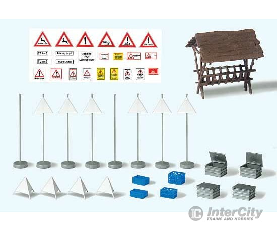 Preiser Ho 17320 Hunting Accessories - Scenery Details