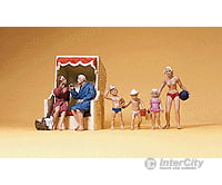 Preiser Kg Ho 10438 Recreation & Sports - Sun Bathers Beach Hut Figures