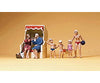 Preiser Kg Ho 10438 Recreation & Sports - Sun Bathers Beach Hut Figures