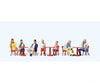 Preiser Kg HO 10807 Cafe WLAN Figures on Phones - pkg(7) Figures