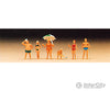 Preiser N 79070 Recreation & Sports -- Family At The Beach Figures