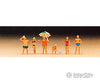 Preiser N 79070 Recreation & Sports -- Family At The Beach Figures