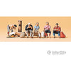 Preiser N 79162 Pedestrians -- Wanderers At Water Pump Pkg(6) Figures