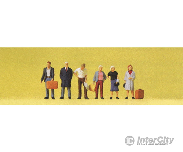 Preiser N 79187 Pedestrians -- Standing Travellers Figures