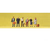 Preiser N 79187 Pedestrians -- Standing Travellers Figures