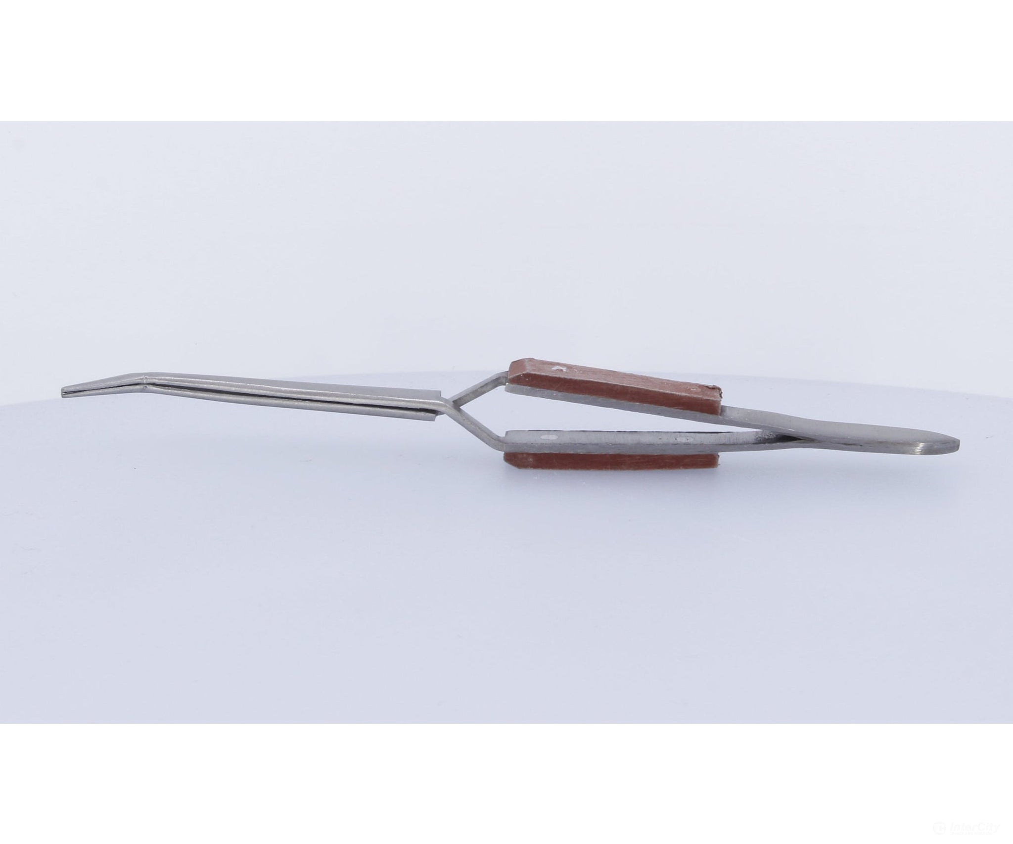 Press To Open Tweezers - Stainless Curved Tools