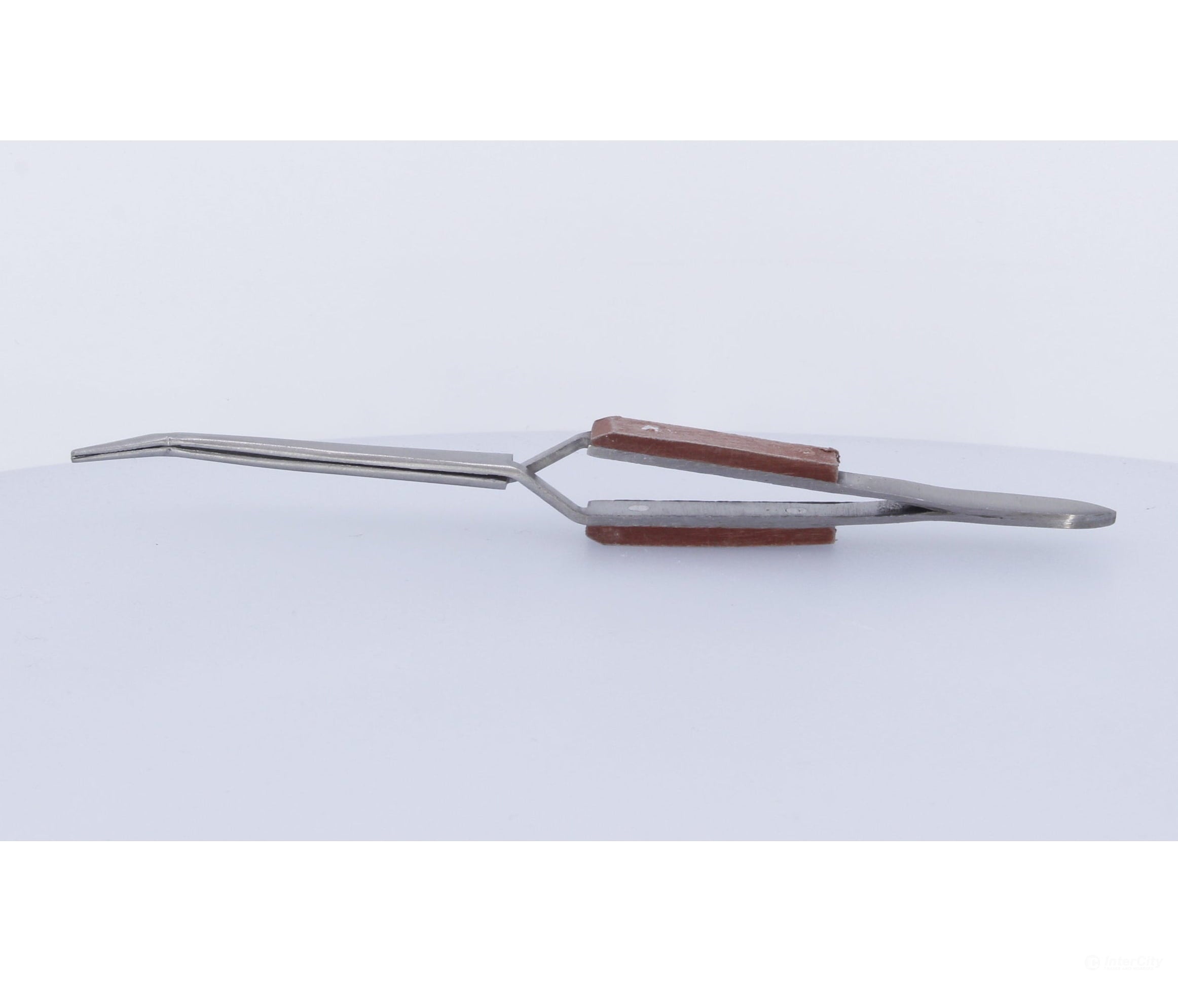 Press To Open Tweezers - Stainless Curved Tools