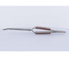 Press To Open Tweezers - Titanium Finish Curved Tools
