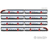 Price Tbd - Roco 7720007 Ho 8-Piece Set: Long-Distance Double-Deck Train Rabe 502 Sbb Era 6