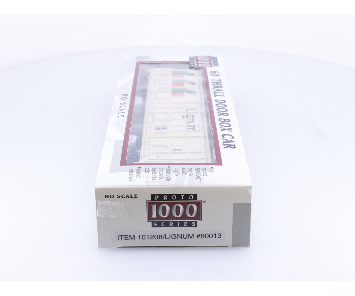 Proto 1000 101208 HO 60’ Thrall Door Box Car Lignum 80013 - Freight Cars