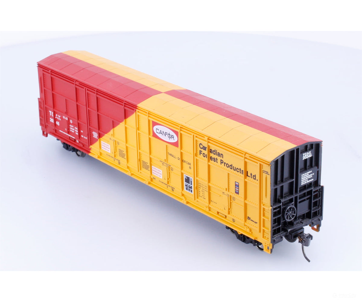 Proto 1000 101505 HO 60’ Thrall Door Box Car Canadian Forest Products Ltd. 20246 - Freight Cars