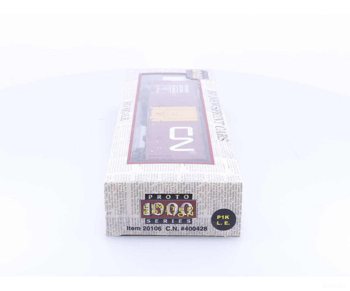 Proto 1000 20106 HO 50’ Newsprint Boxcar Canadian National (CN) 400428 - Freight Cars