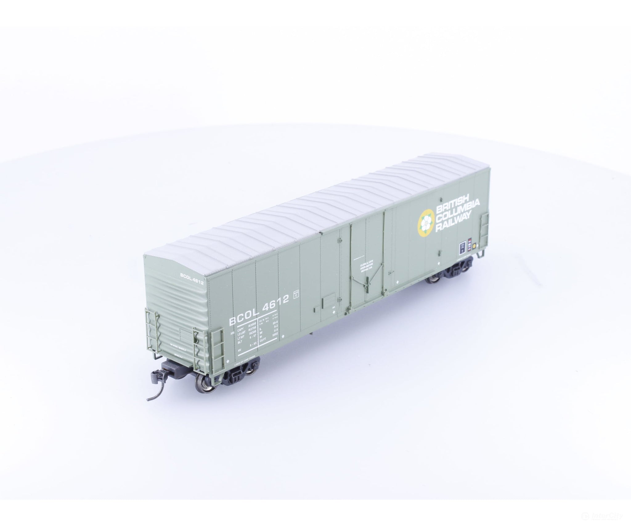Proto 1000 20801 HO 50’ Newsprint Boxcar BC Rail (BCOL) 4612 - Freight Cars
