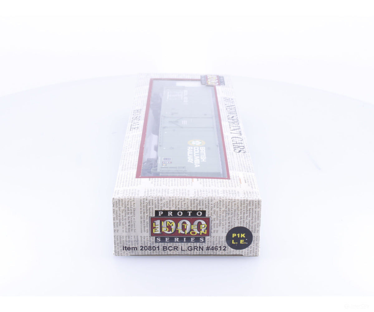 Proto 1000 20801 HO 50’ Newsprint Boxcar BC Rail (BCOL) 4612 - Freight Cars