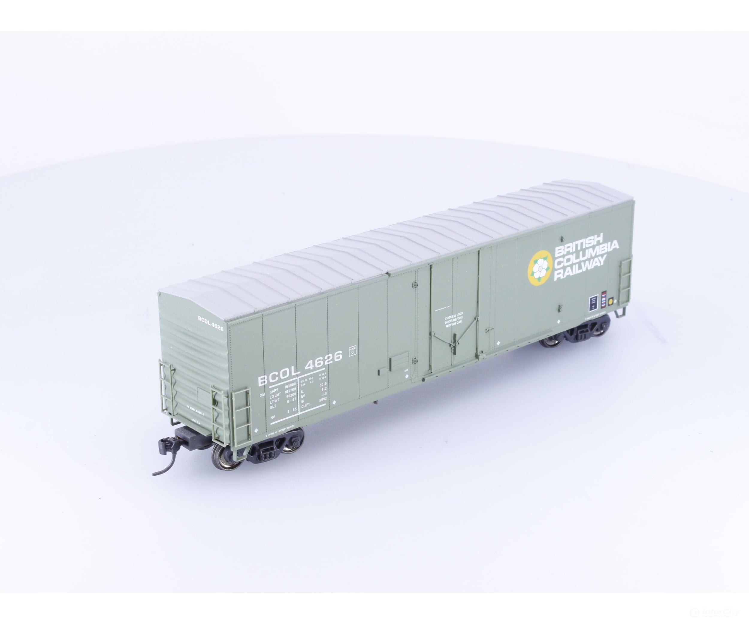 Proto 1000 20804 HO 50’ Newsprint Boxcar BC Rail (BCOL) 4626 - Freight Cars