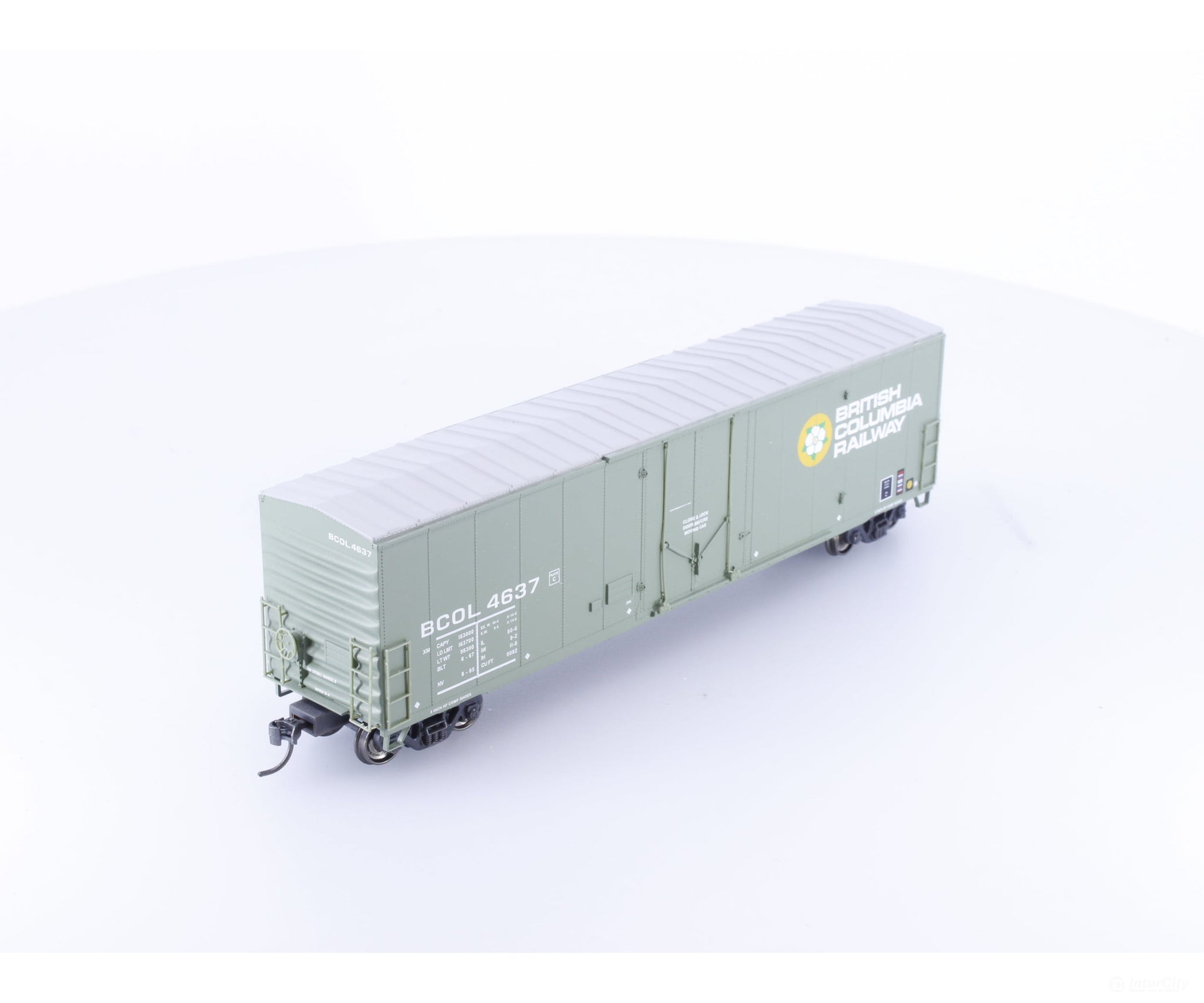 Proto 1000 20810 HO 50’ Newsprint Boxcar BC Rail (BCOL) 4637 - Freight Cars