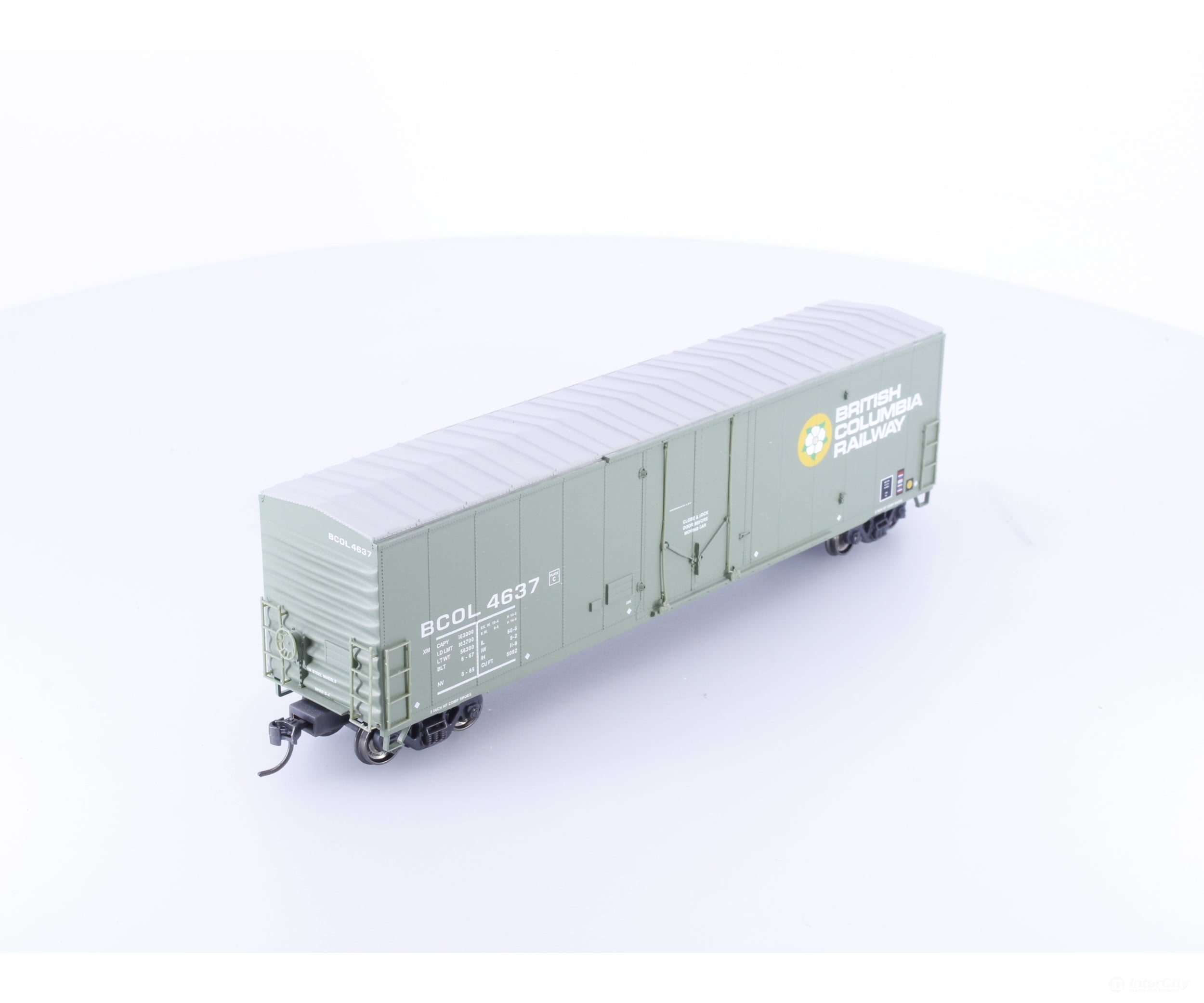 Proto 1000 20810 HO 50’ Newsprint Boxcar BC Rail (BCOL) 4637 - Freight Cars