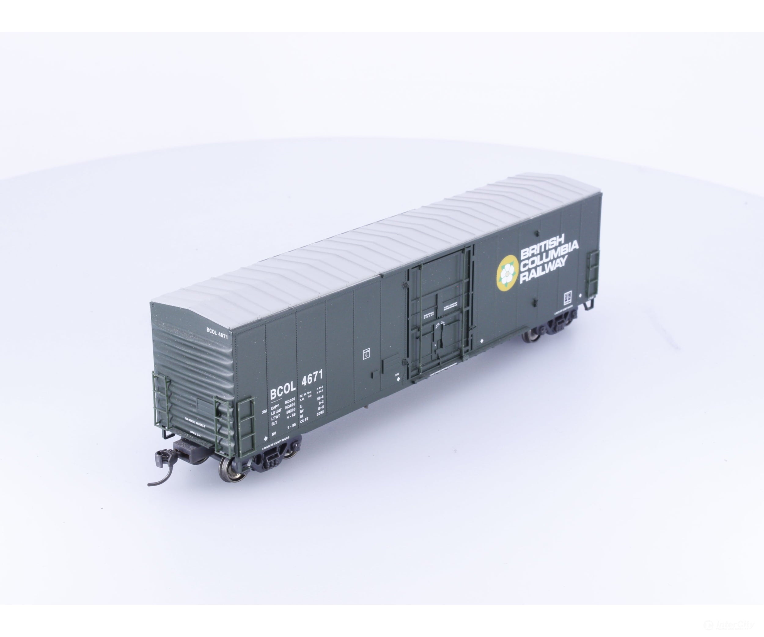 Proto 1000 20903 HO 50’ Newsprint Boxcar BC Rail (BCOL) 4671 - Freight Cars