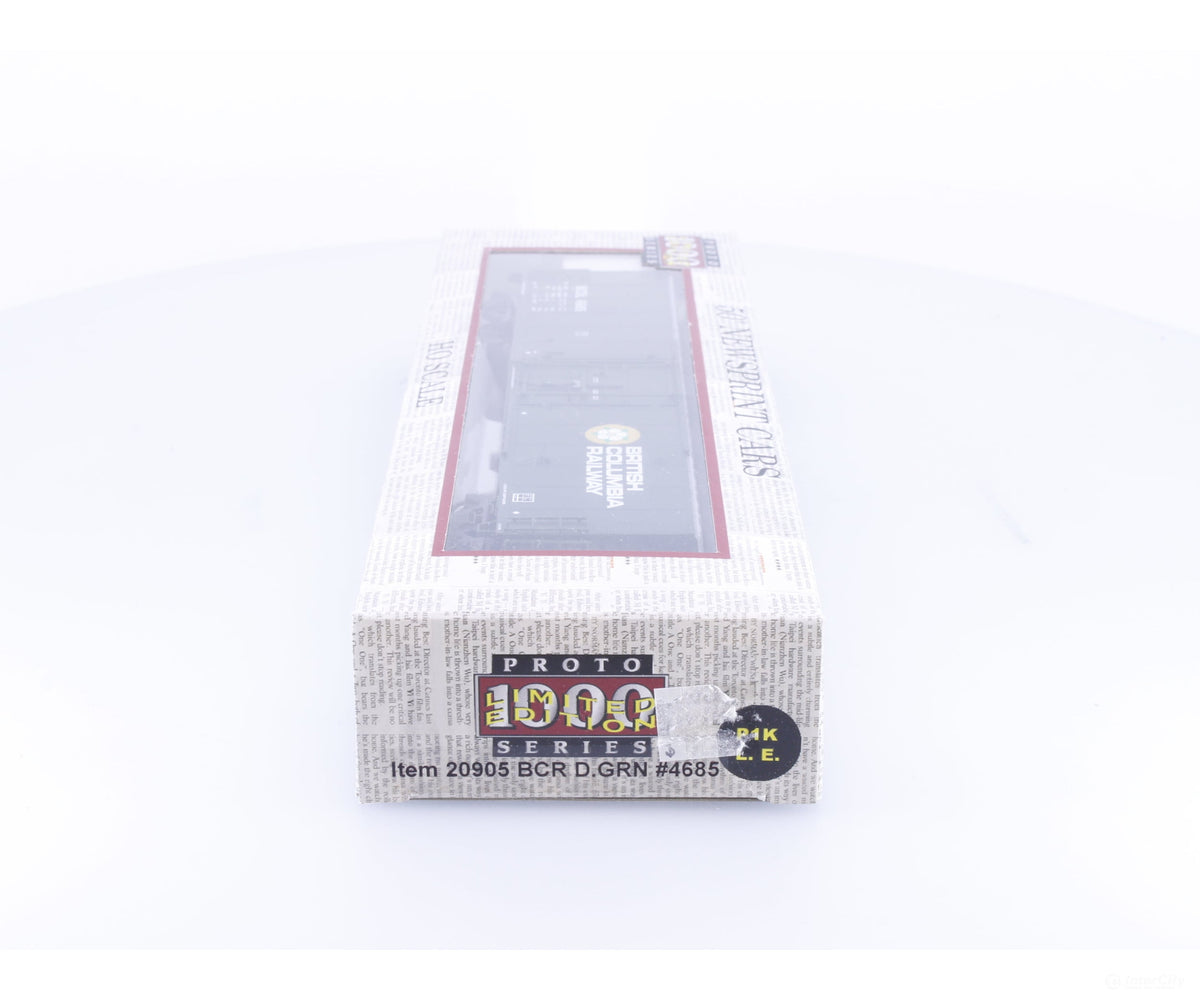 Proto 1000 20905 HO 50’ Newsprint Boxcar BC Rail (BCOL) 4685 - Freight Cars