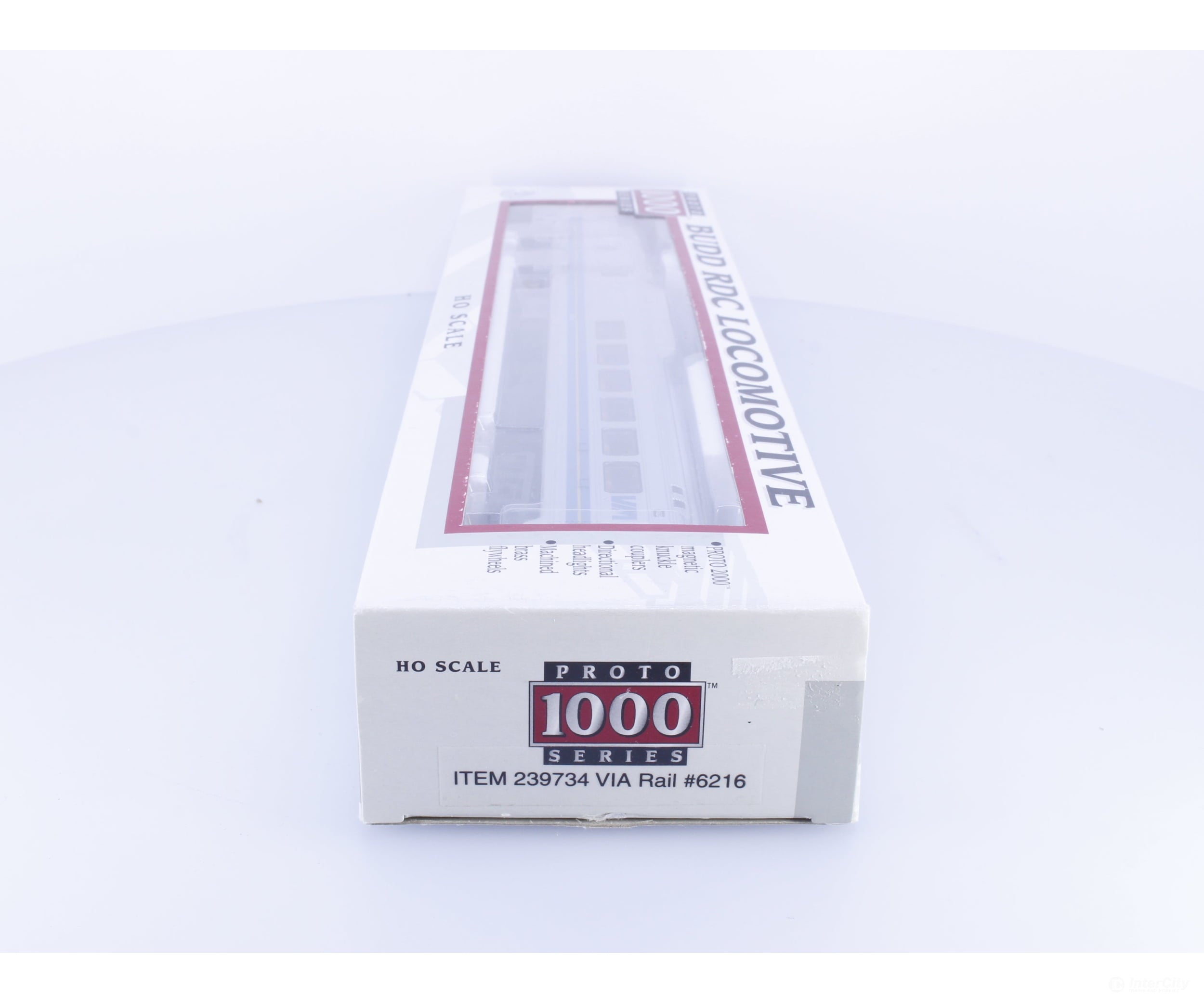 Proto 1000 239734 HO BUDD RDC Diesel Locomotive Via Rail (VIA) 6216 Analog DC - Locomotives