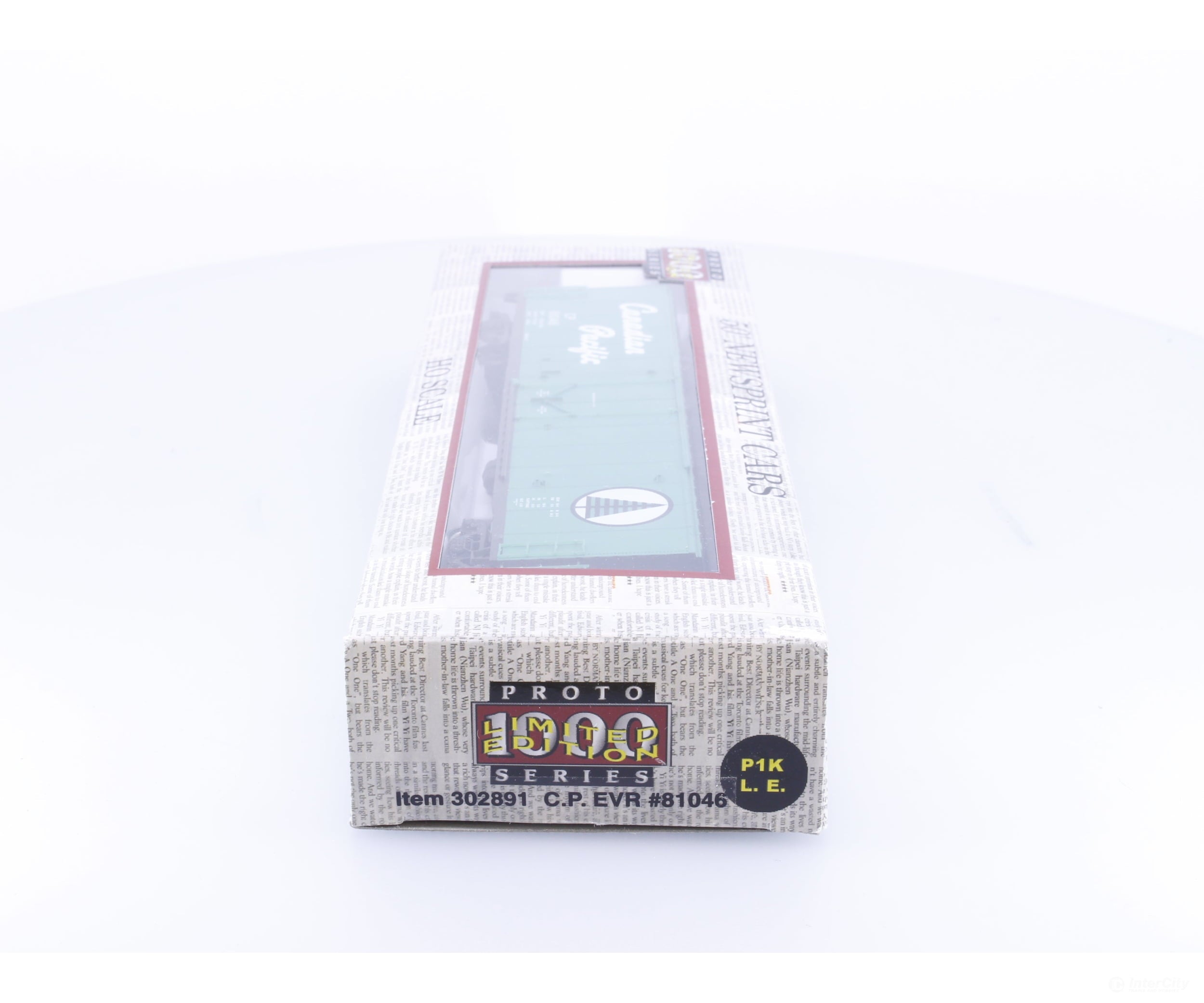 Proto 1000 302891 HO 50’ Newsprint Boxcar Evergreen Canadian Pacific (CP) 81046 - Freight Cars