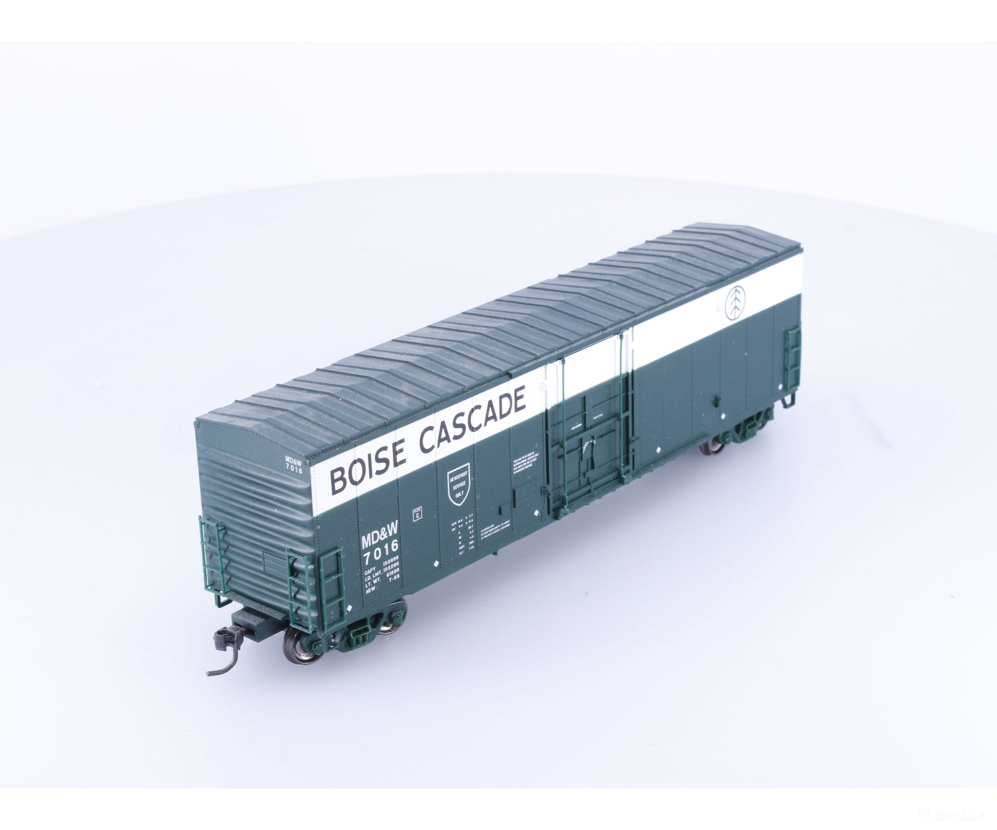 Proto 1000 302929 HO 50’ Newsprint Boxcar Boise Cascade Minnesota Dakota and Western (MDW) 7016 - Freight Cars