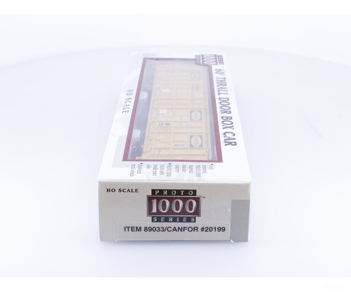 Proto 1000 89033 HO 60’ Thrall Door Box Car Canadian Forest Products Ltd. 20199 - Freight Cars