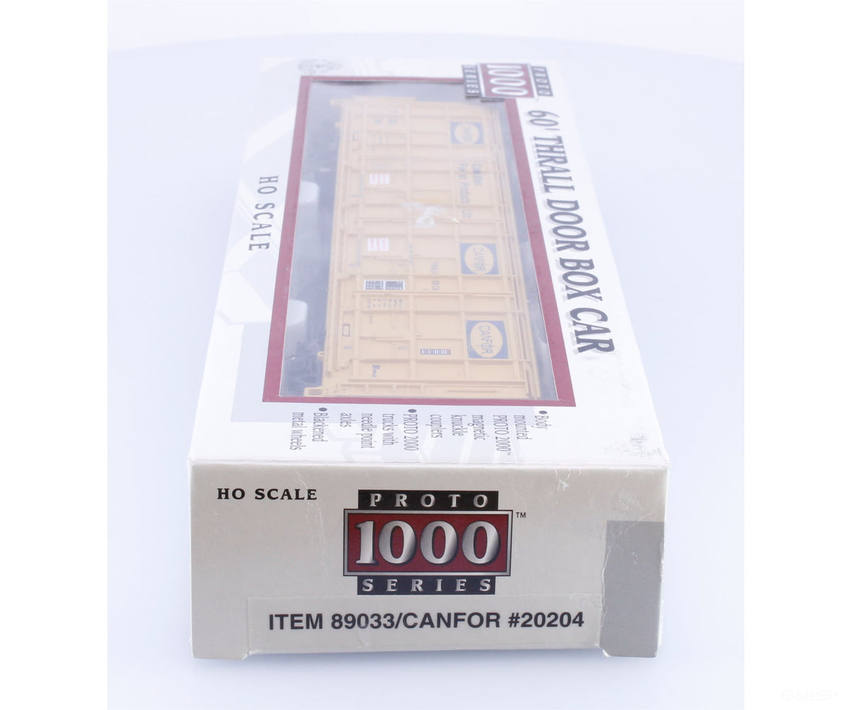 Proto 1000 89033 HO 60’ Thrall Door Box Car Canfor (TCAX) 20204 - Freight Cars