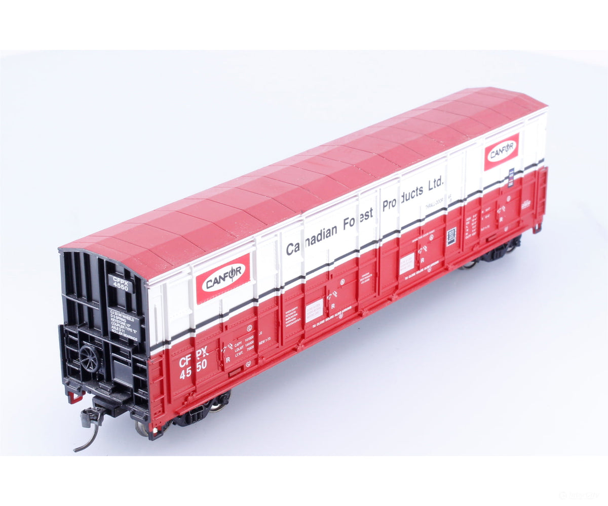 Proto 1000 89050 HO 60’ Thrall Door Box Car Canfor (CFPX) 4550 - Freight Cars