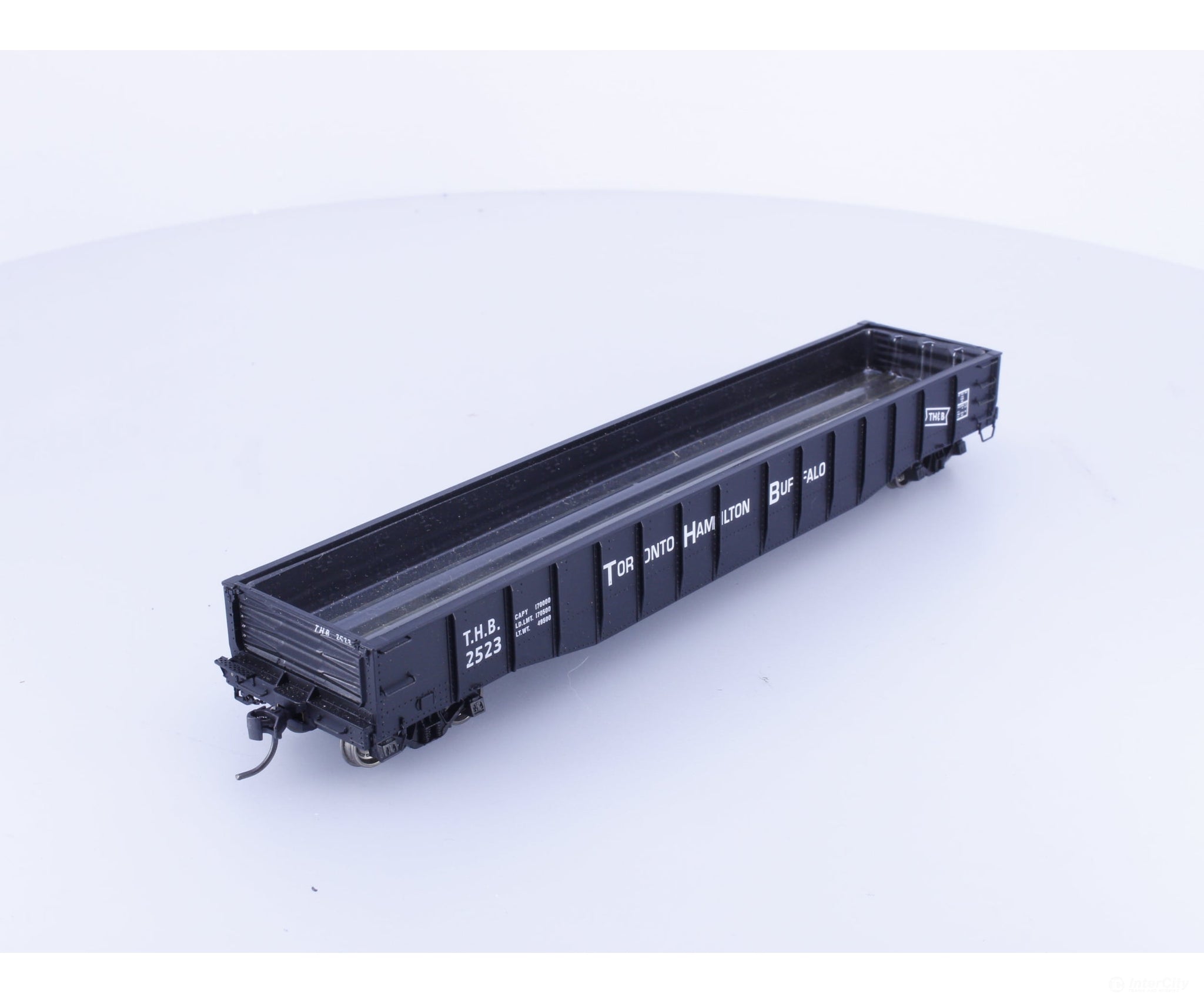Proto 2000 101926 HO 52’6’’ Drop End Mill Gondola Toronto Hamilton and Buffalo (THB) 2523 - Freight Cars