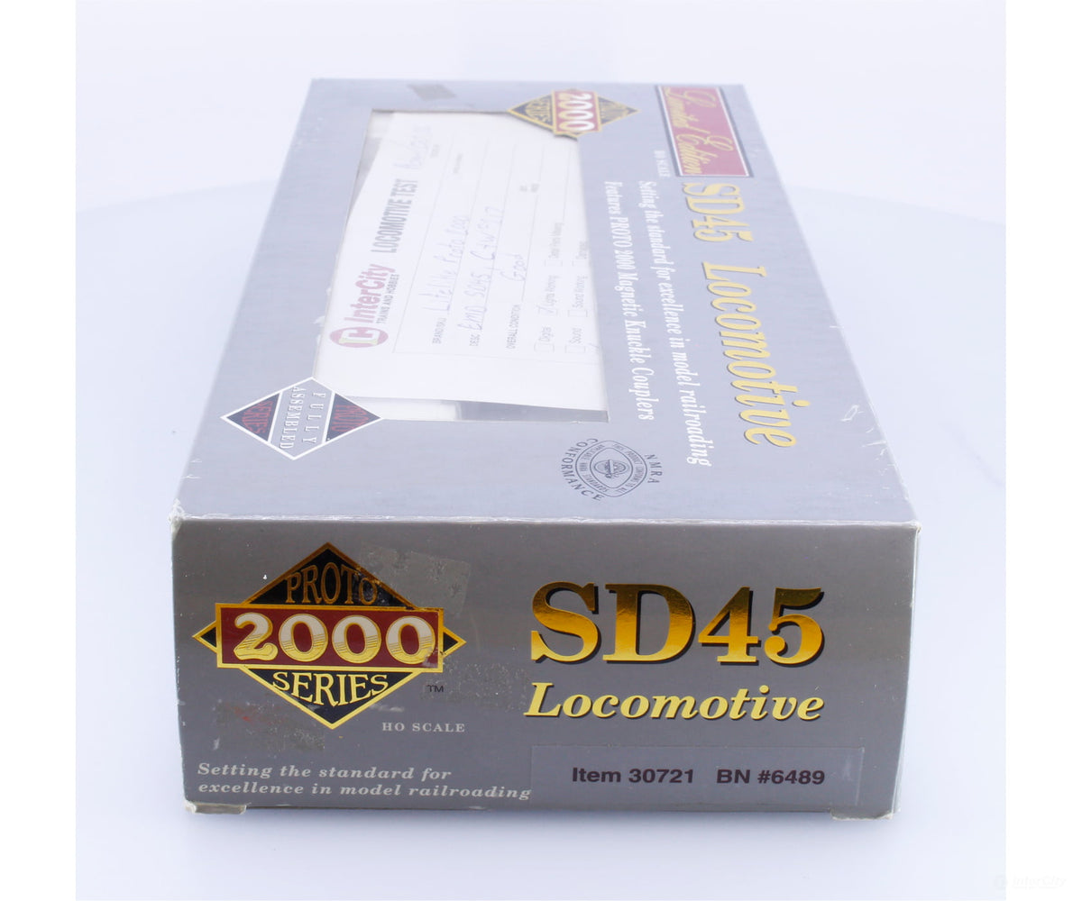 Proto 2000 30721 HO SD45 Diesel Locomotive Custom Paint Cariboo Western 217 DCC - Locomotives