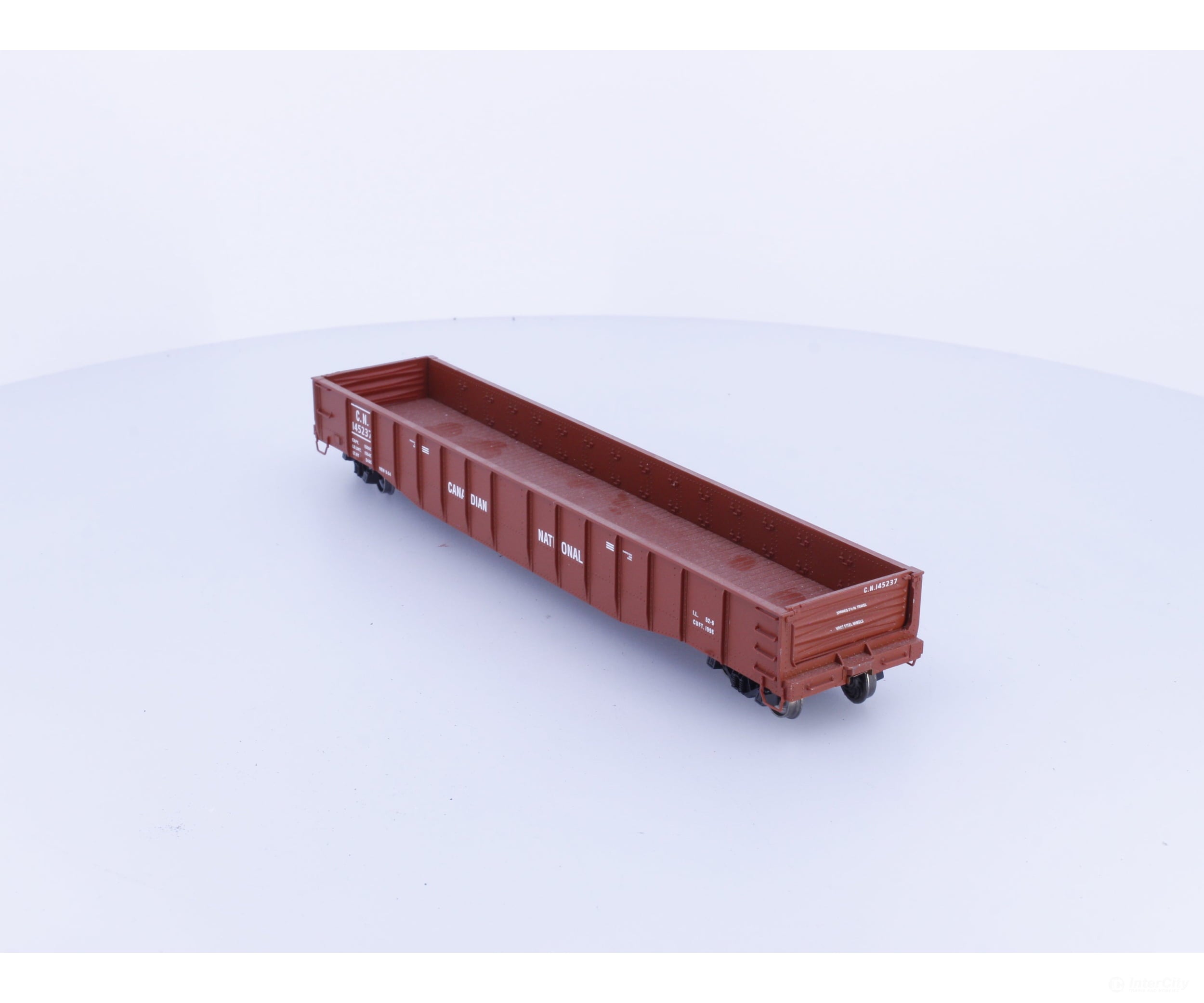 Proto 2000 84480 HO 52’6’’ Canadian National CN Drop End Mill Gondola #145237 - Freight Cars