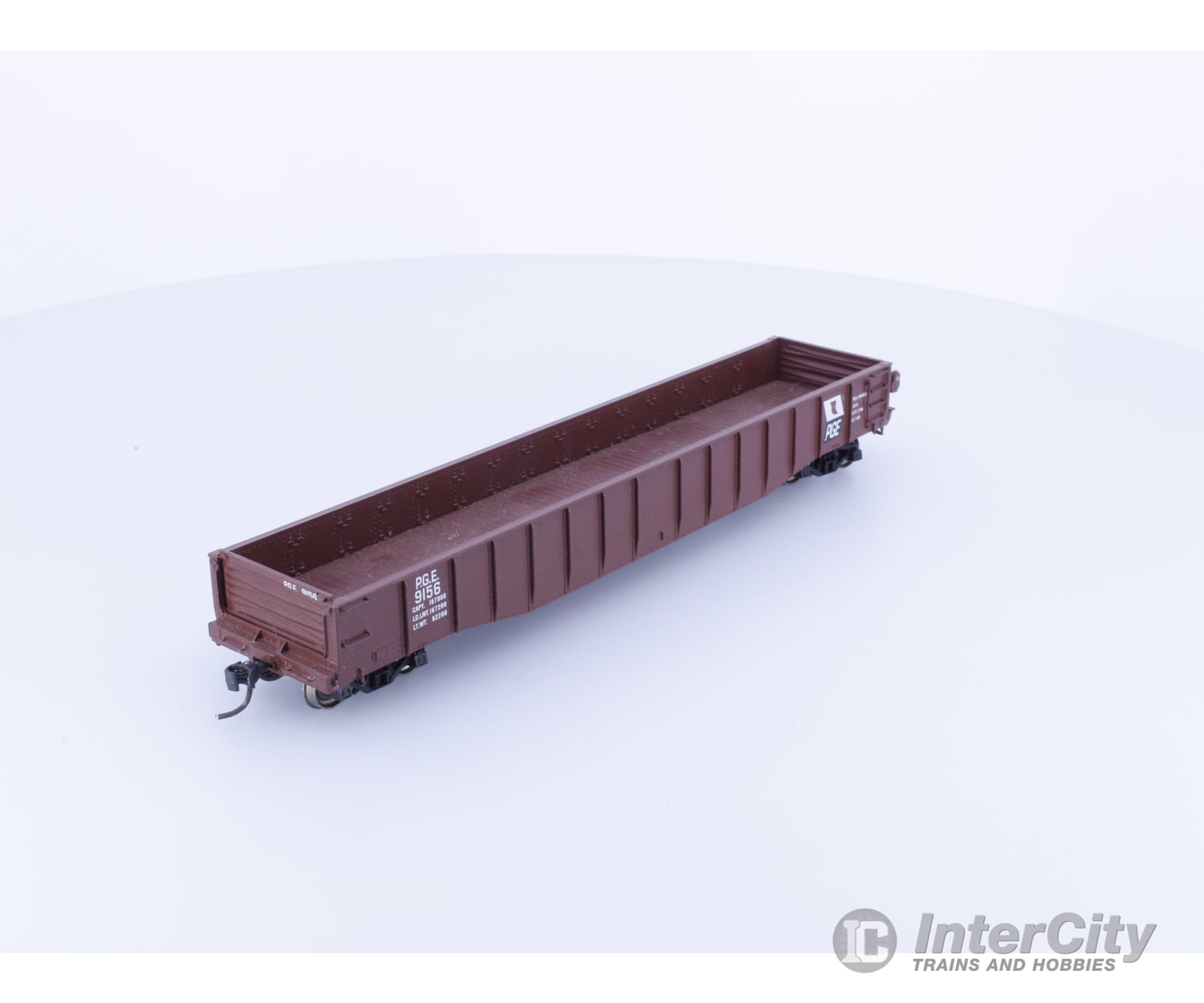 Proto 2000 84483 HO 52’6’’ Drop End Mill Gondola Pacific Great Eastern (PGE) 9156 Freight Cars