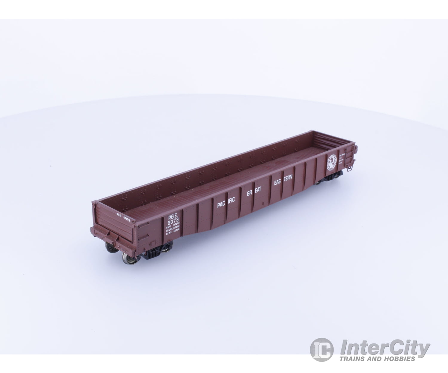 Proto 2000 84484 HO 52’6’’ Drop End Mill Gondola Pacific Great Eastern (PGE) 9073 Freight Cars