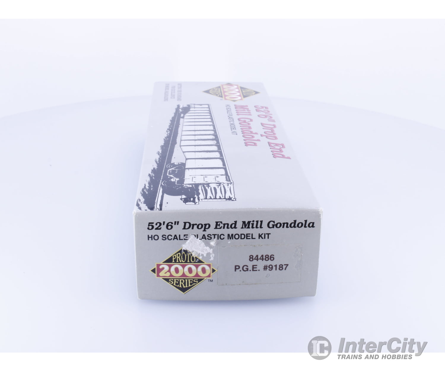 Proto 2000 84486 HO 52’6’’ Drop End Mill Gondola Pacific Great Eastern (PGE) 9187 Freight Cars