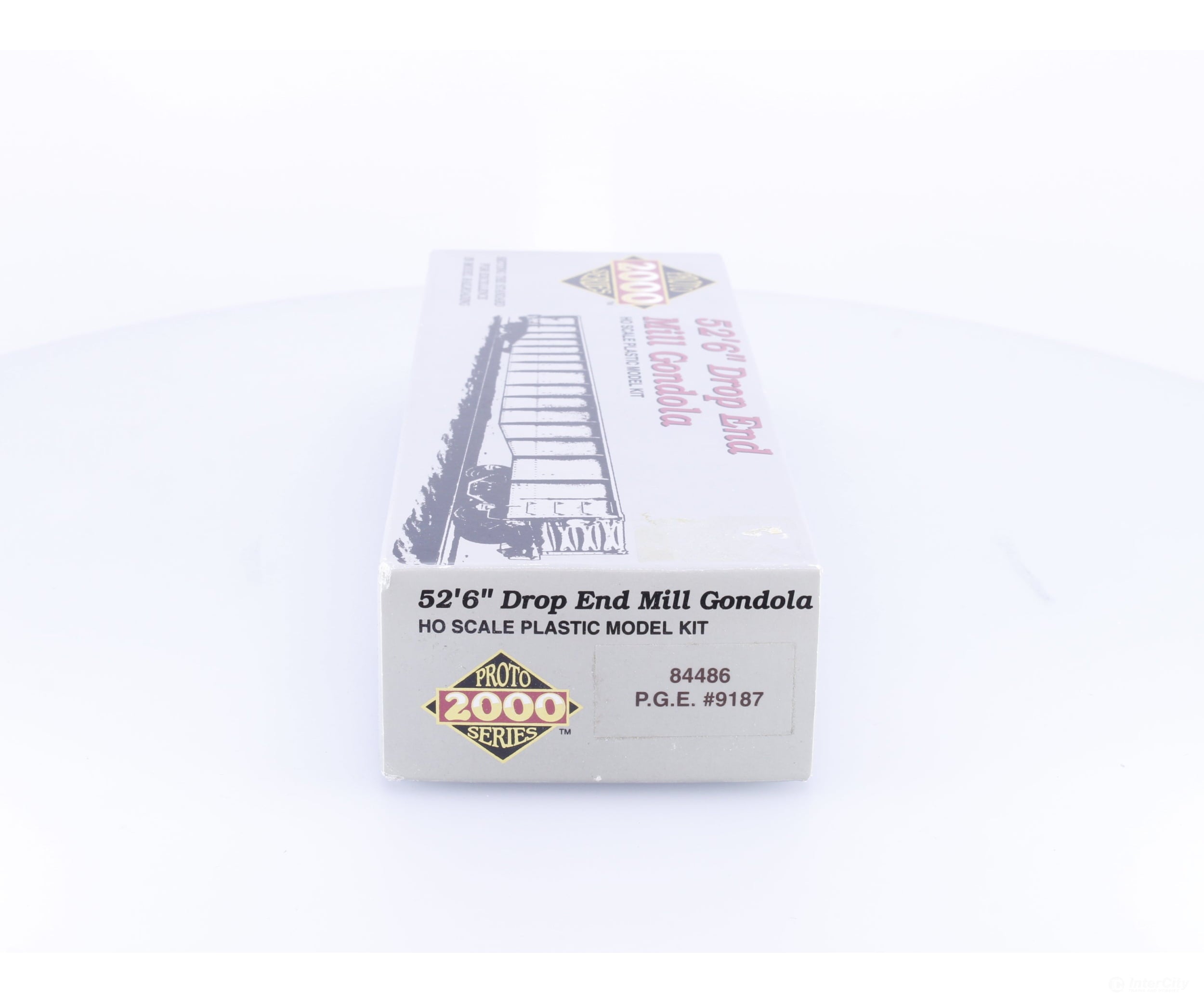 Proto 2000 84486 HO 52’6’’ Drop End Mill Gondola Undecorated - Freight Cars