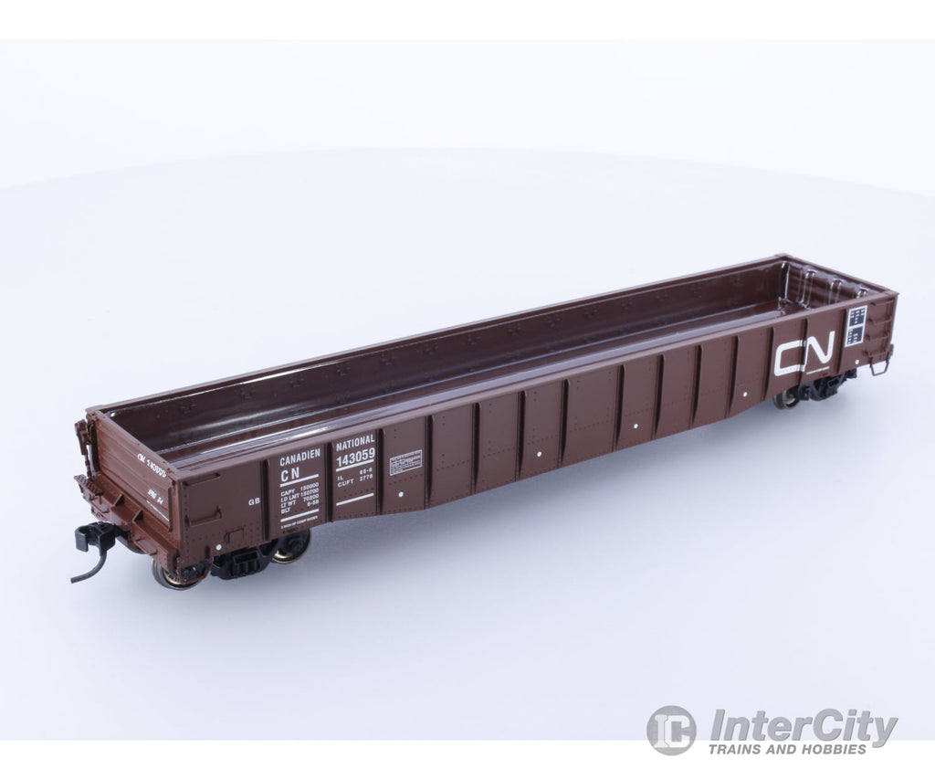 Proto 2000 Series 101961 Ho 52’6’’ Drop End Mill Gondola Canadian National (Cn) 143059 Freight Cars