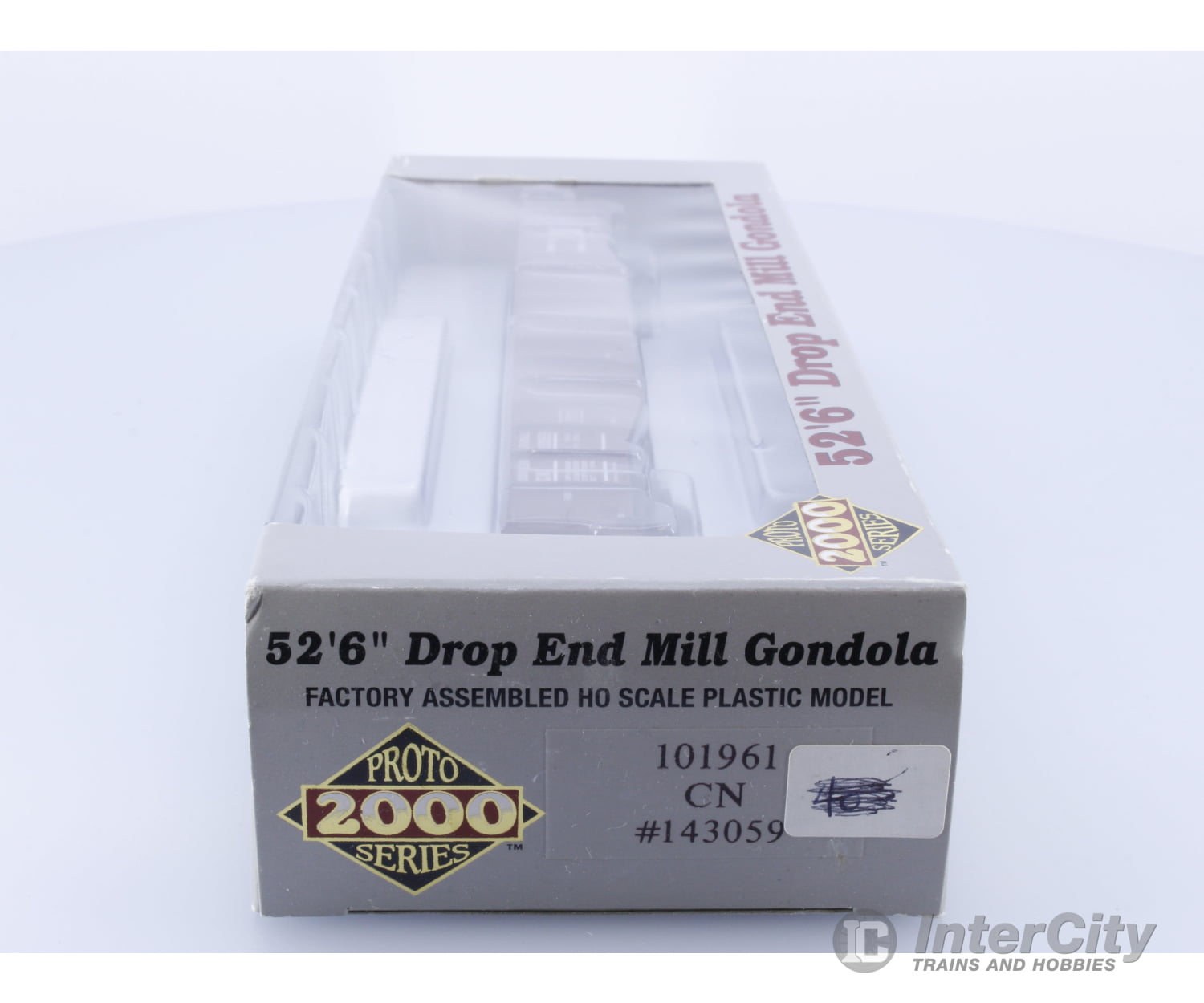 Proto 2000 Series 101961 Ho 52’6’’ Drop End Mill Gondola Canadian National (Cn) 143059 Freight Cars