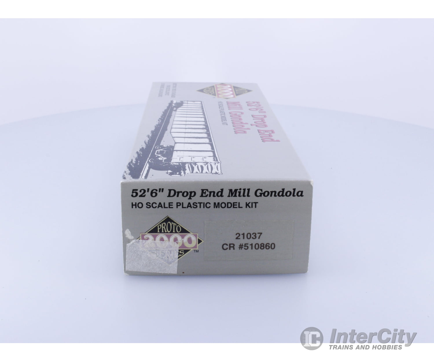 Proto 2000 Series 21037 HO 52’6’’ Drop End Mill Gondola Model Kit Conrail (CR) 510860 Freight Cars
