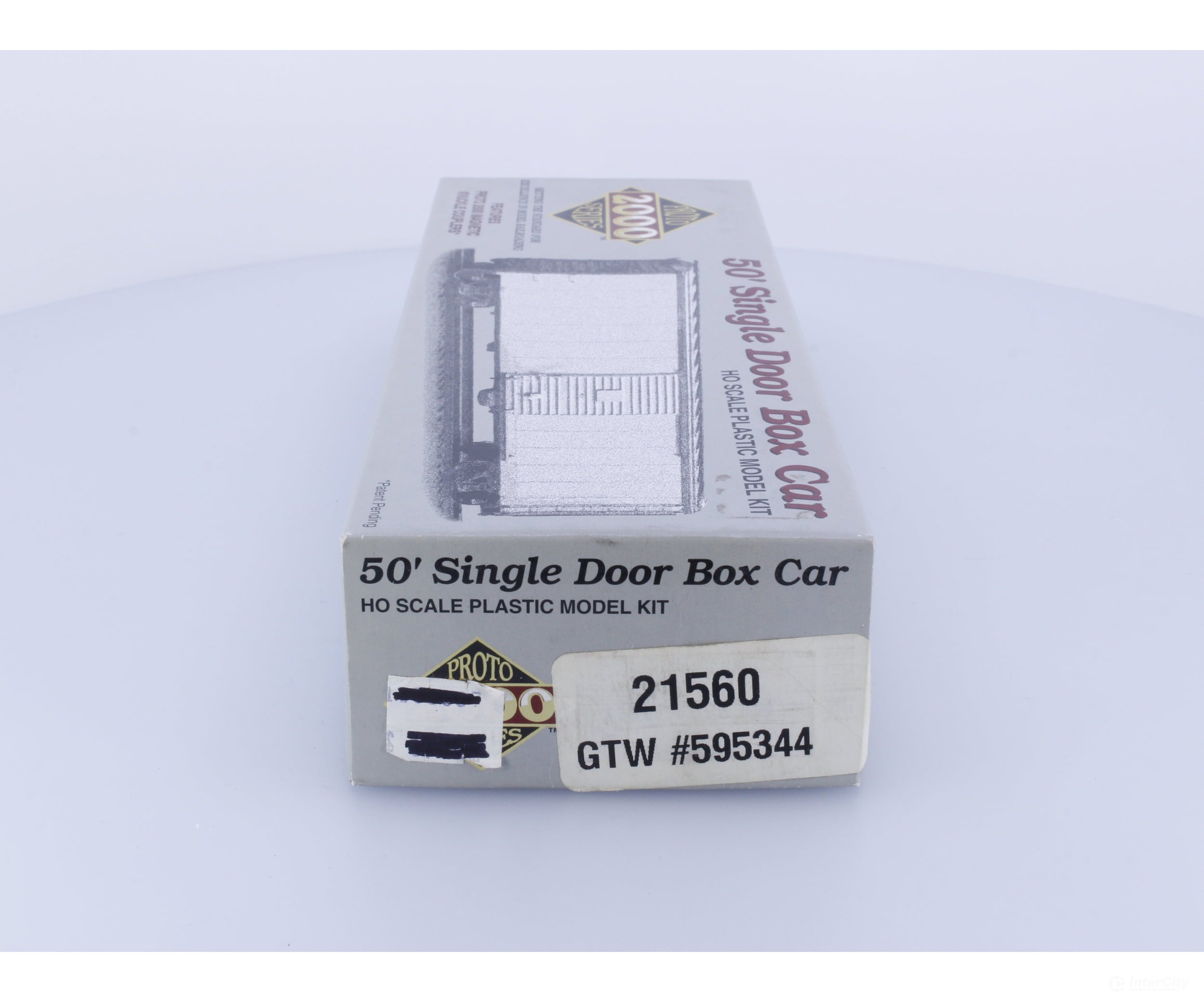 Proto 2000 Series 21560 HO 50’ Single Door Box Car Grand Trunk Western (GTW) 595344 Freight Cars