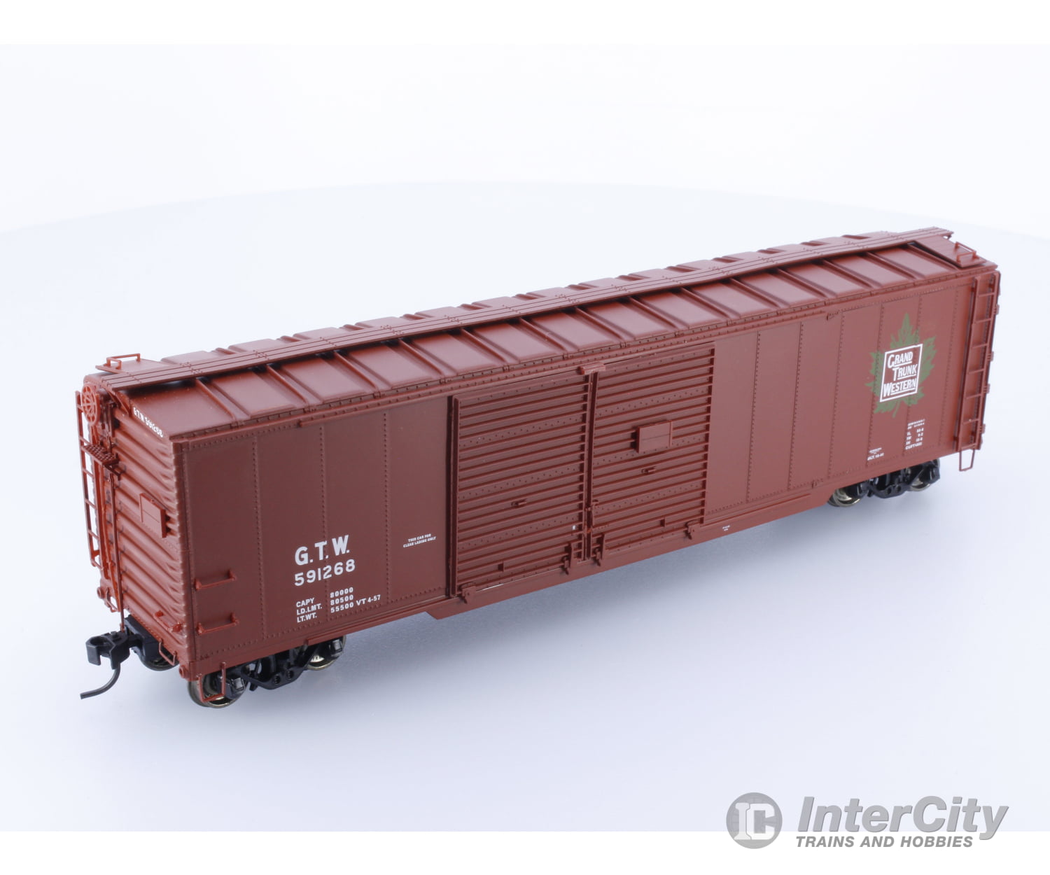 Proto 2000 Series 30329 Ho 50’ Automobile Box Car Grand Trunk Western (Gtw) 591268 Freight Cars