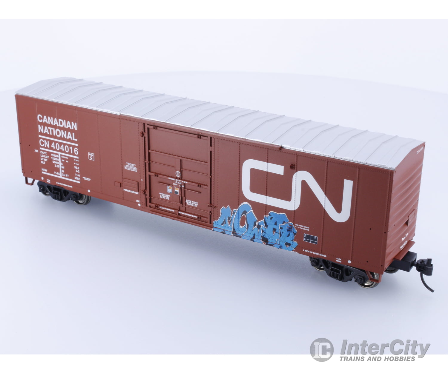 Proto Limited Edition Series Na? Ho 50’ Boxcar Newsprint Cars Canadian National (Cn) 404016 Freight