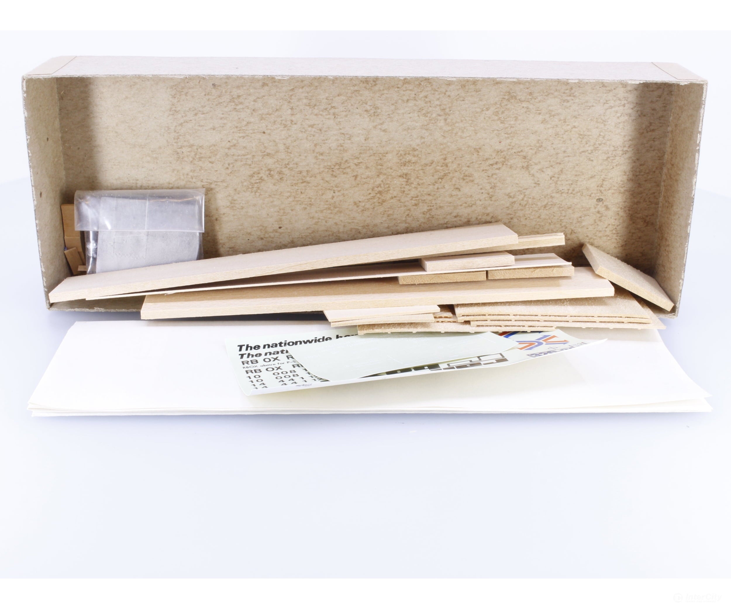 Quality Craft Models 330 HO 50’ Single Door Box Car Kit #4 Railbox (RBOX) - Freight Cars