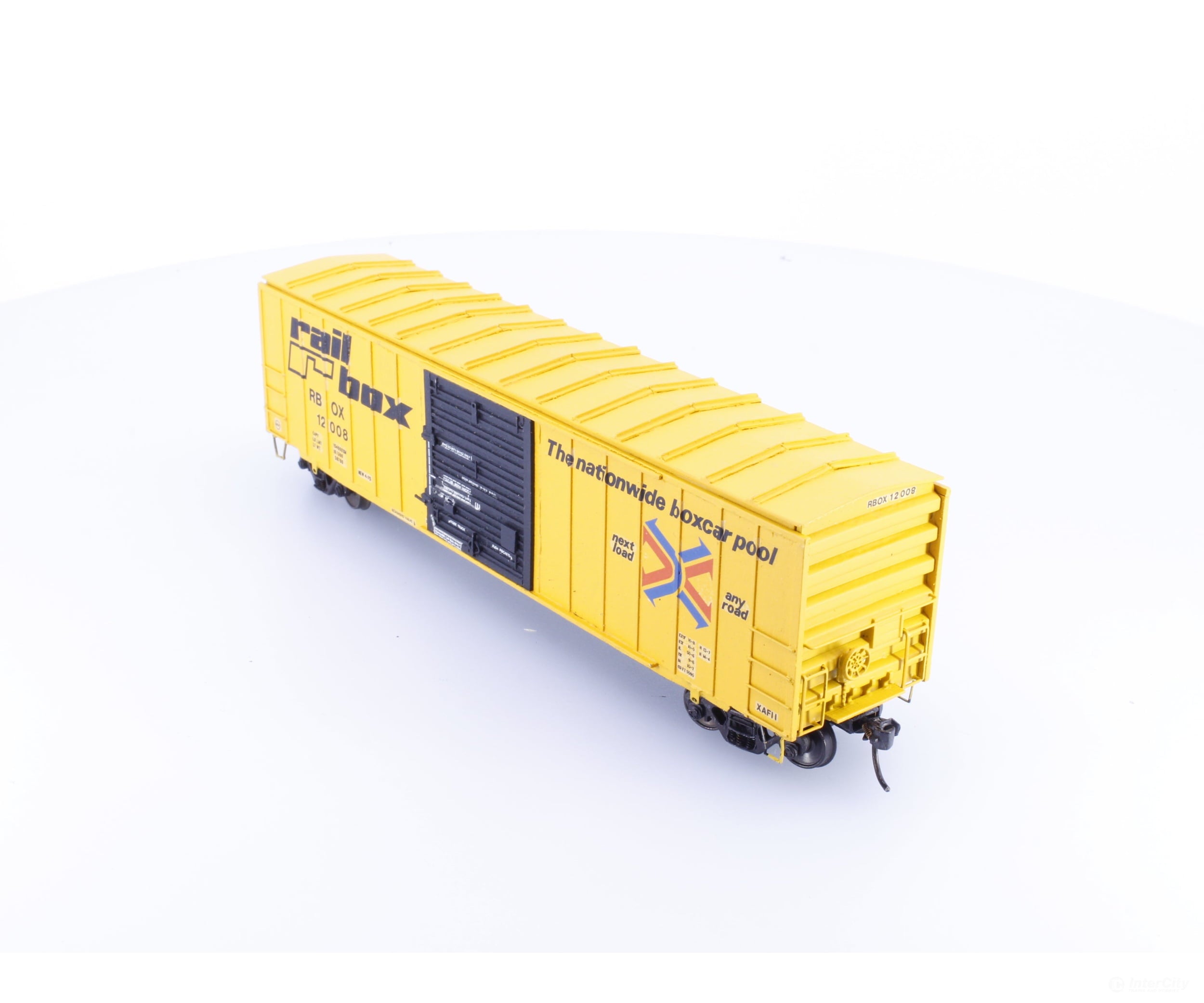 Quality Craft Models 330 HO 50’ Single Door Box Car Railbox (RBOX) 12008 - Freight Cars