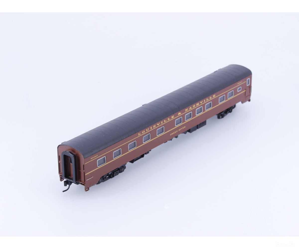 Rail Smith Models RS-303206 N Pullman sleeper Car Louisville and Nashville Railroad(LN) Green River - Passenger Cars